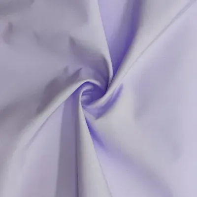 Close-up of mercerized cotton golf apparel fabric texture